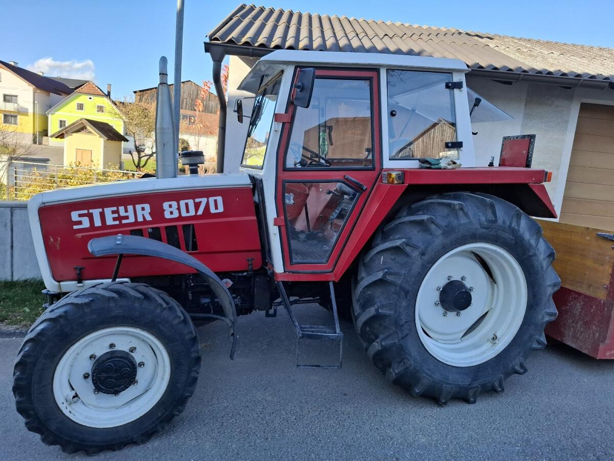 Verkaufe Steyr 8070 2