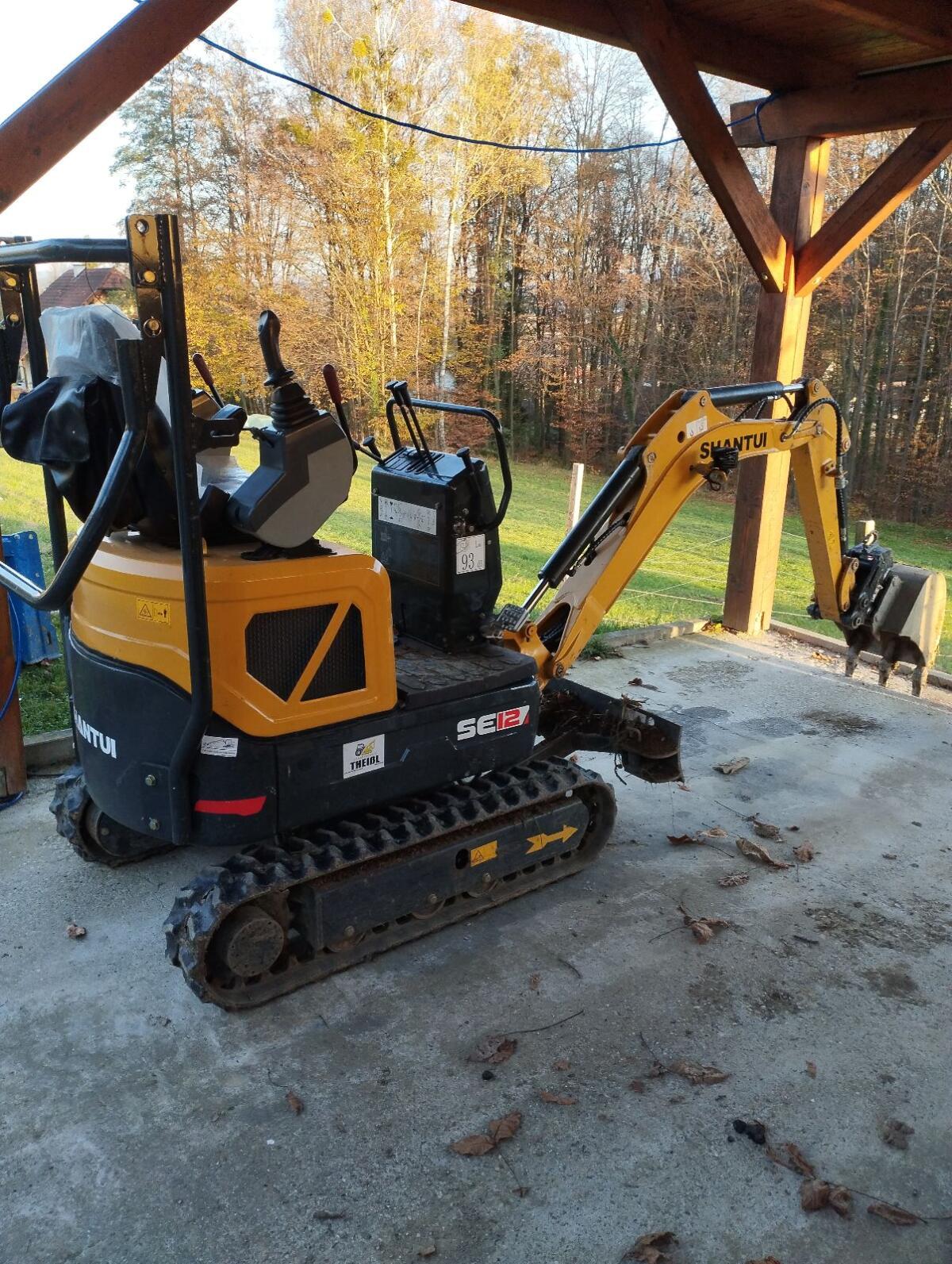 Minibagger Shantui SE12 1