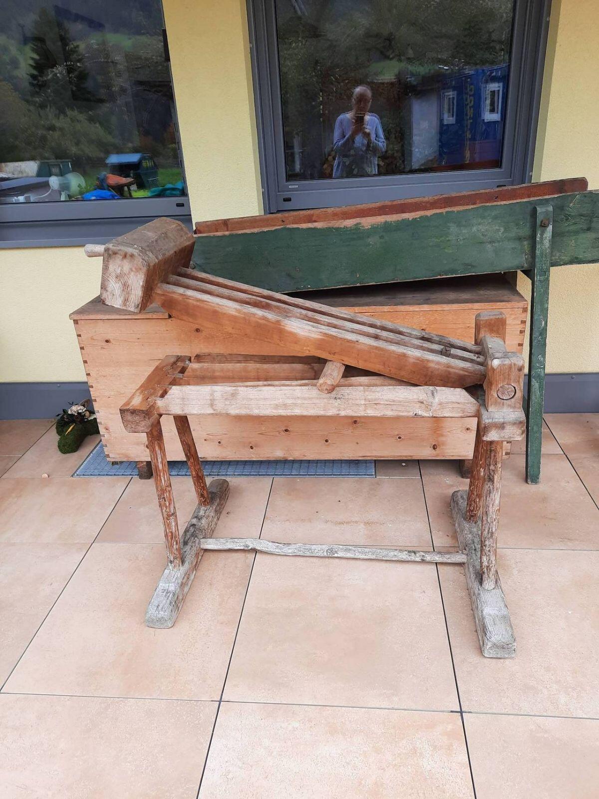 Antike Flachsbreche 1