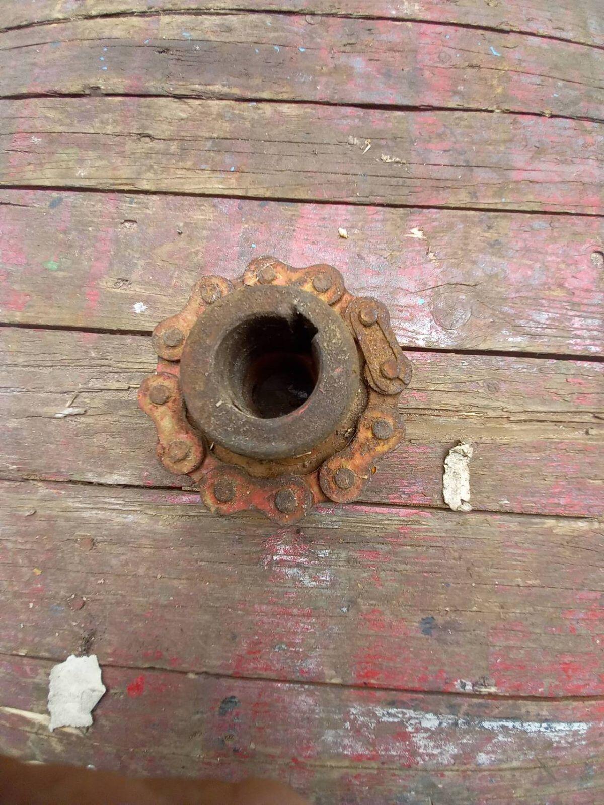 Krone Miststreuer Kettenkupplung 3