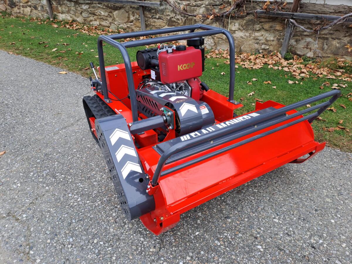 Ferngesteuerter Raupenmulcher 3