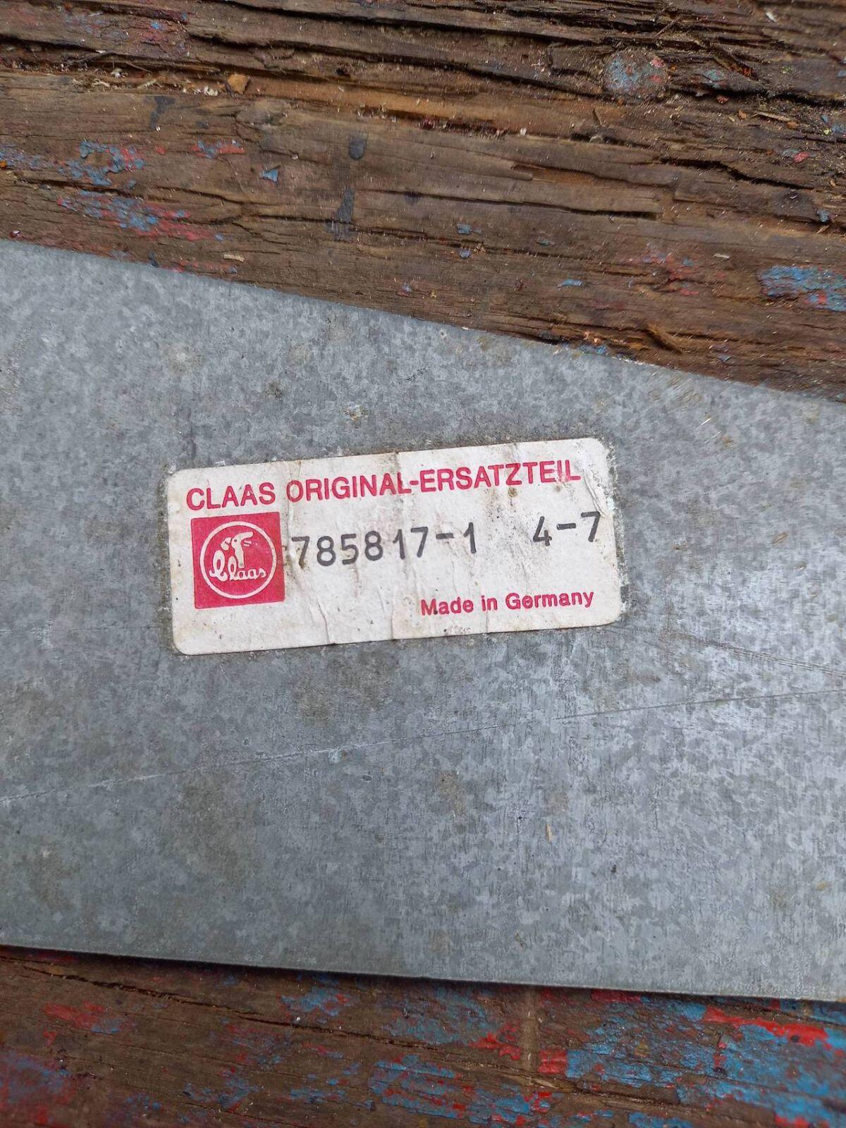 Siebtrennblech Claas Mähdrescher 2