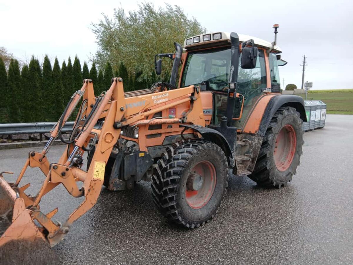 Fendt 410 Vario inkl. Frontlader 1
