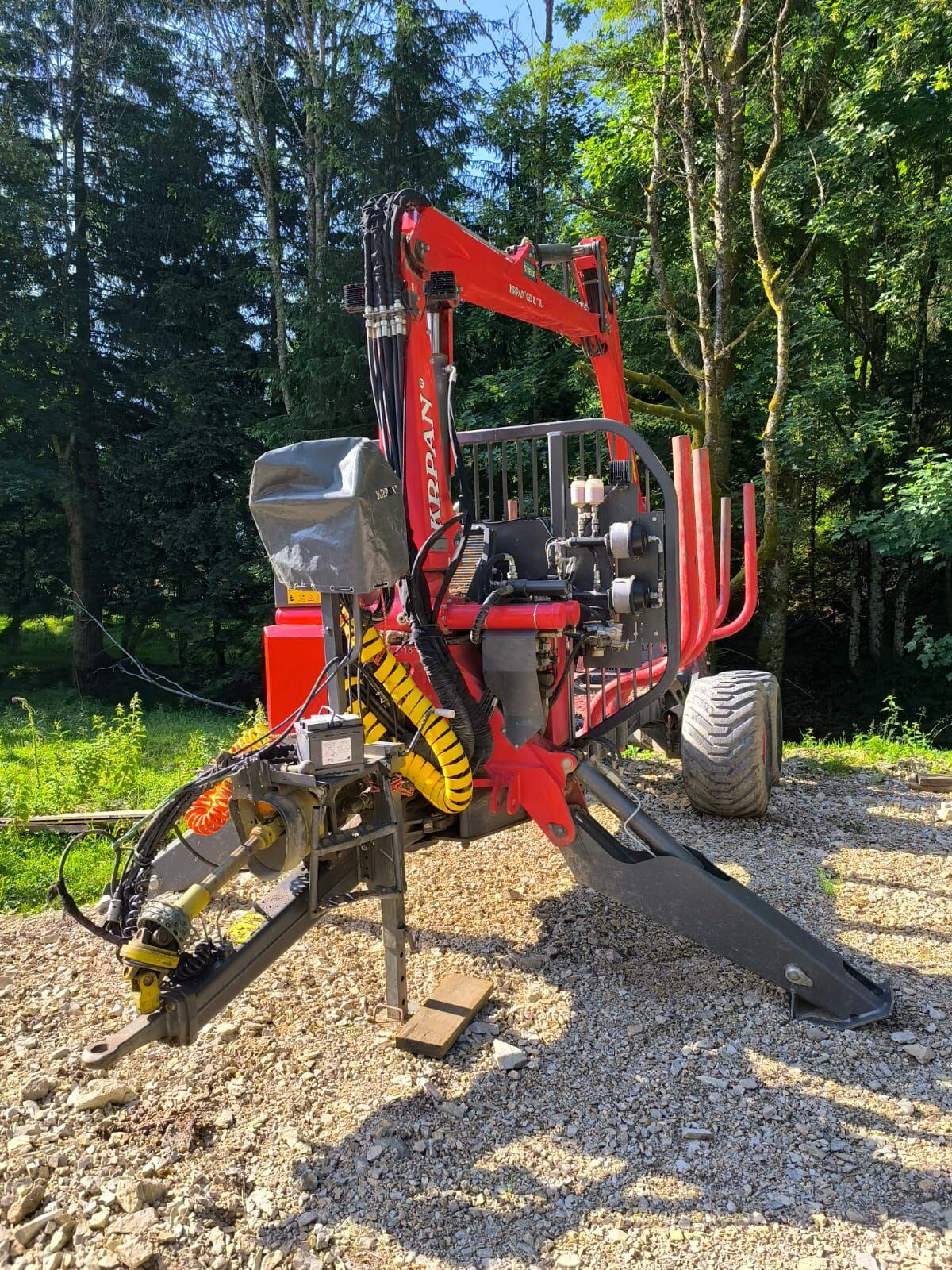 Krpan GP 12 D Forstanhänger 1