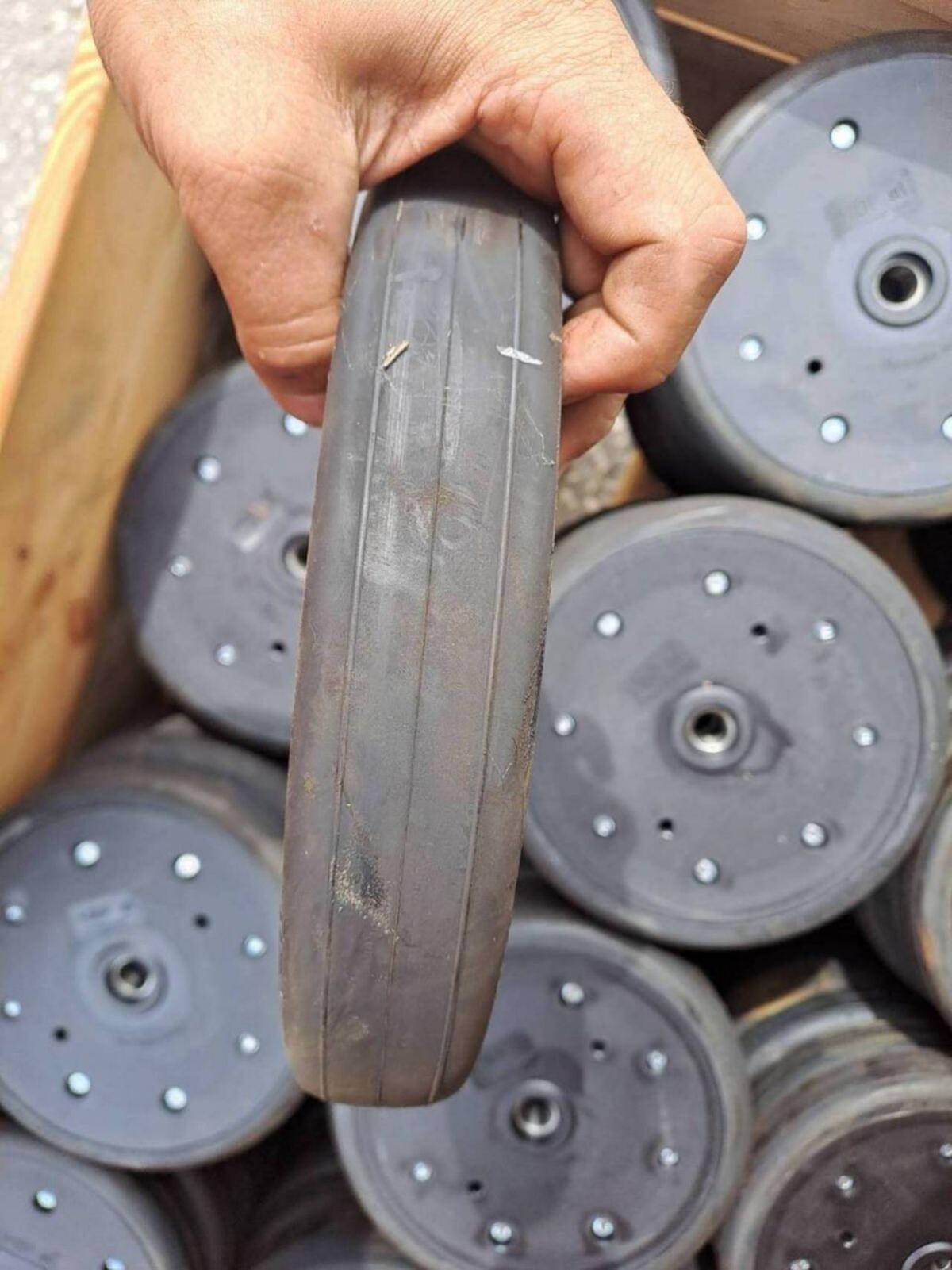 Andrückrolle MBF 250x42 Sämaschine, wie Farmflex, Lemken 3