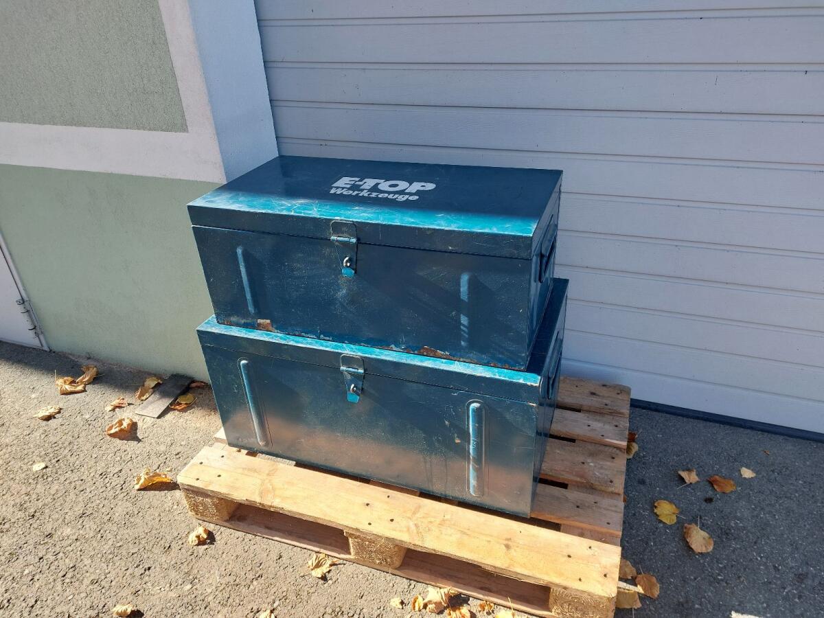 Metallkiste Blechkiste Werkzeugkiste 1