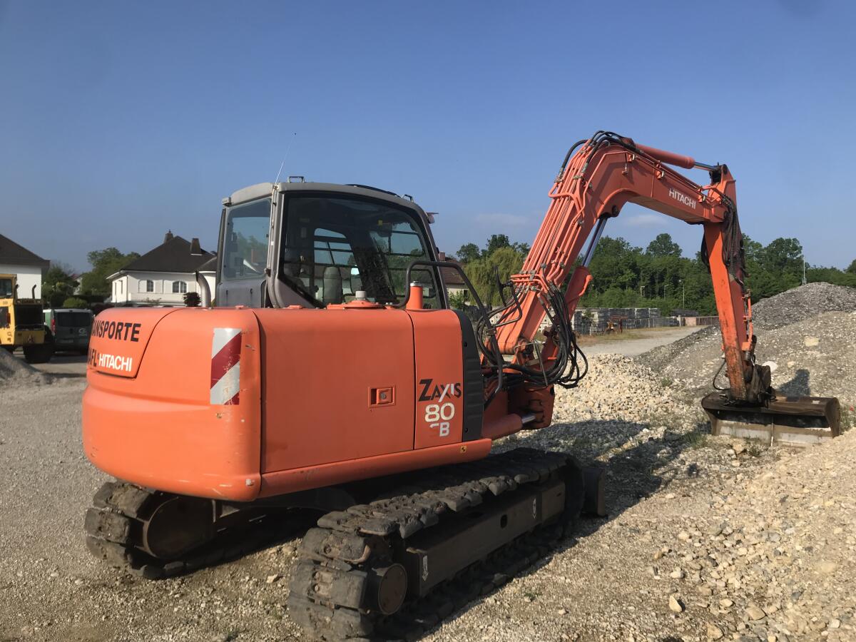 Hitachi Zaxis 080 SB 2