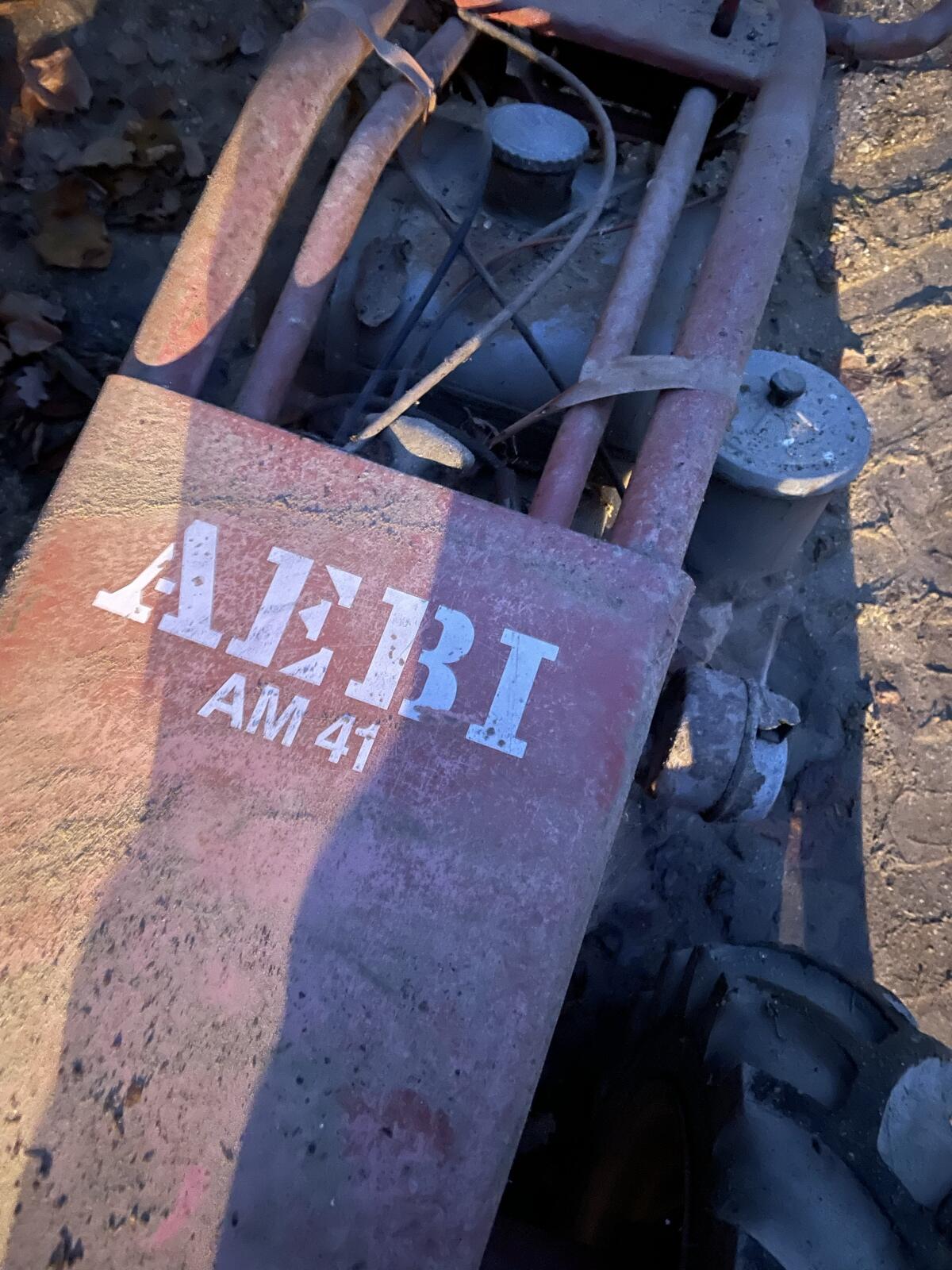Aebi AM41 Eingrasmäher 2