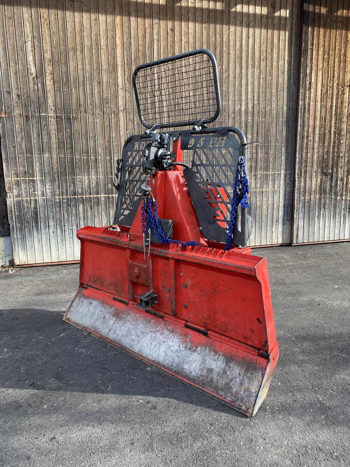 Krpan 9,5 EH mit Klappschild 2