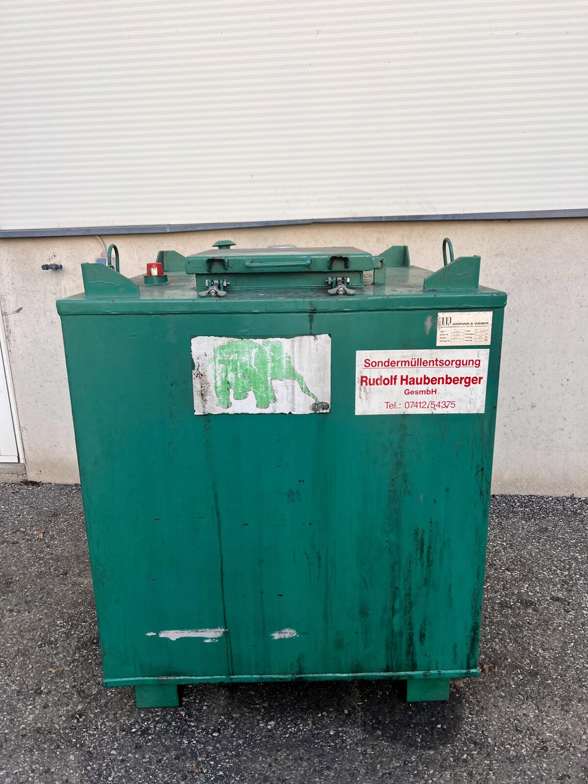 Altöl-Sammelbehälter Werner & Weber SB 990 1