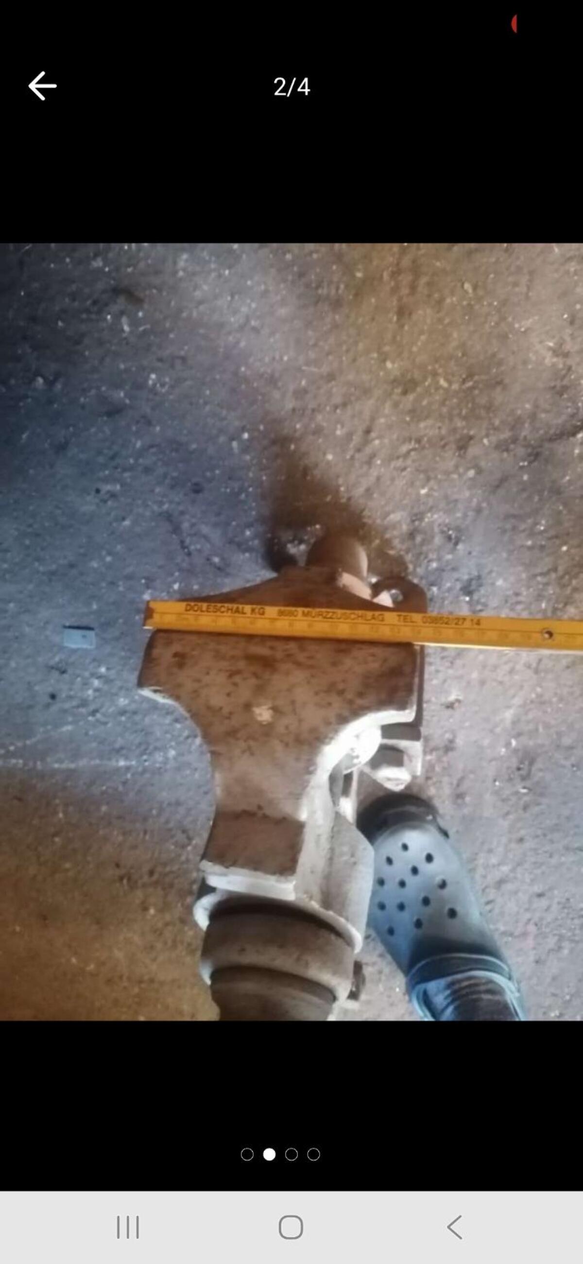 Schmiedeschraubstock 1