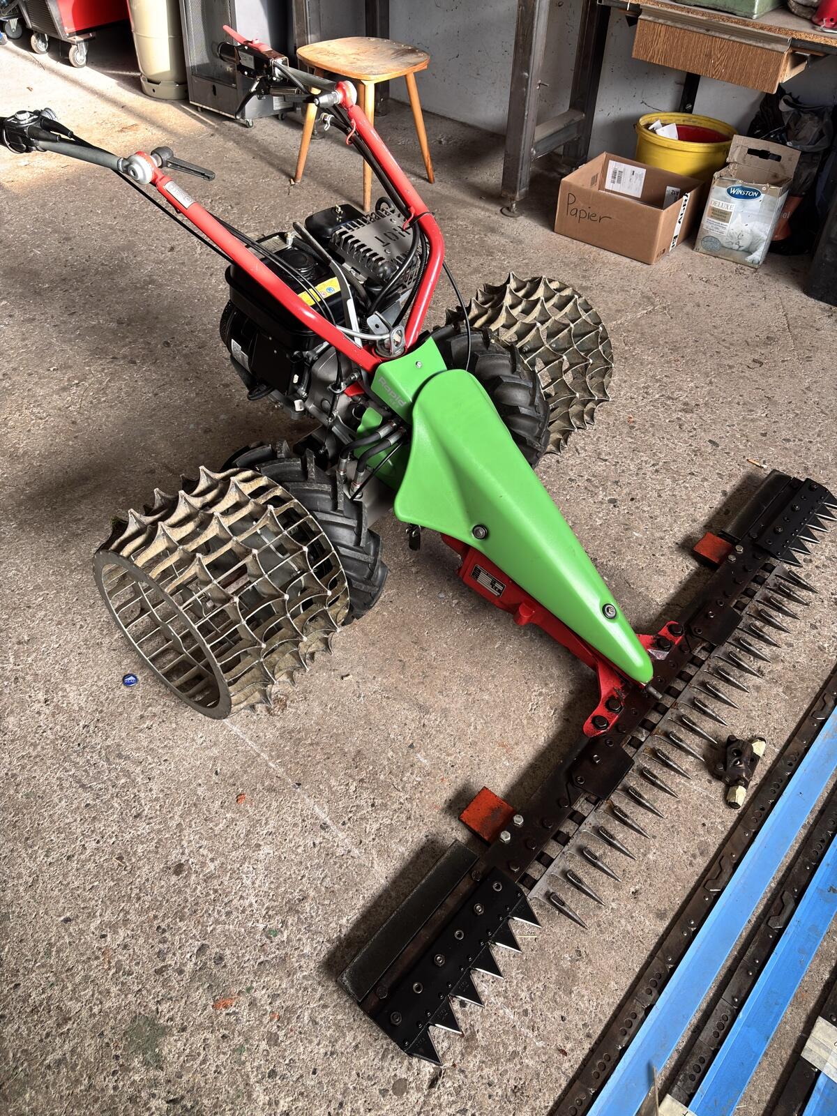 Rapid Rex mit Freischnittbalken 160 cm 3