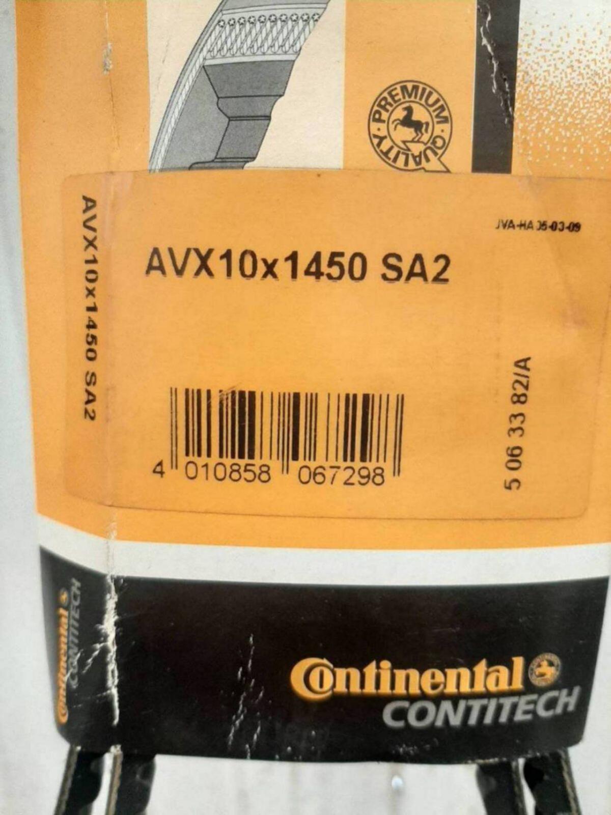 2 Continental Keilriemen AVX 10x1450 SA2 2