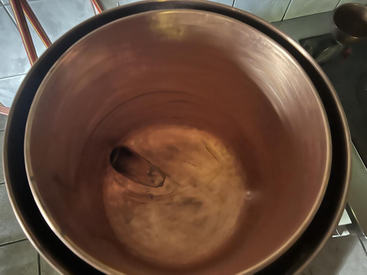 Brennkessel mit Wasserbad aus Edelstahl 74 l 2