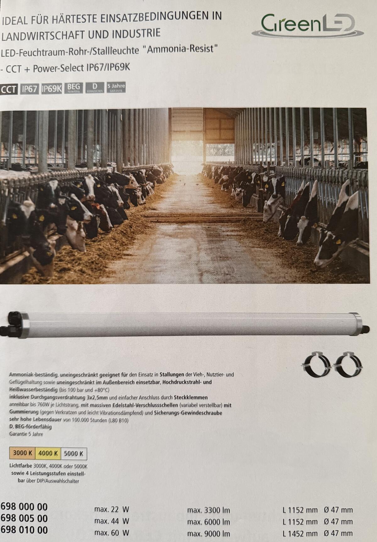 Ammonia-Resist Hochdruckstrahl- und Heißwasserbeständig 2