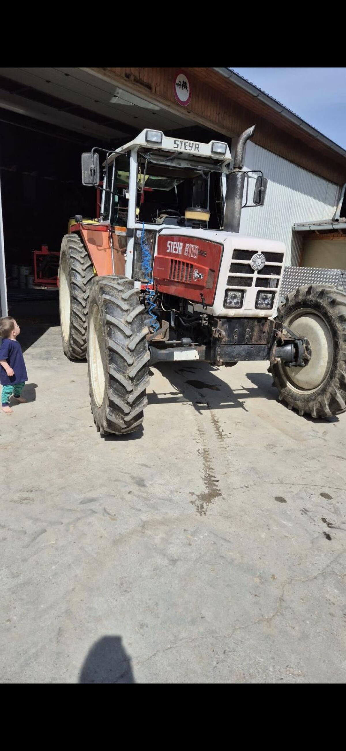 Verkaufe Steyr 8110 SK2 Turbo 3