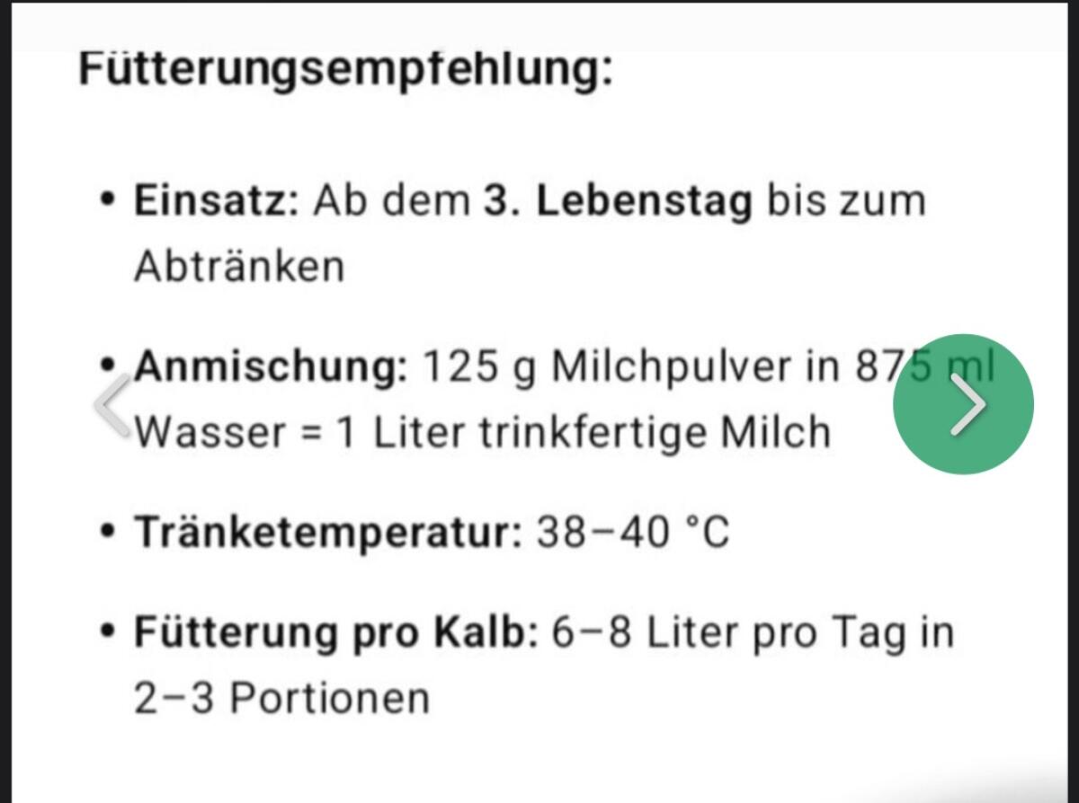 Kälbermilchpulver 3