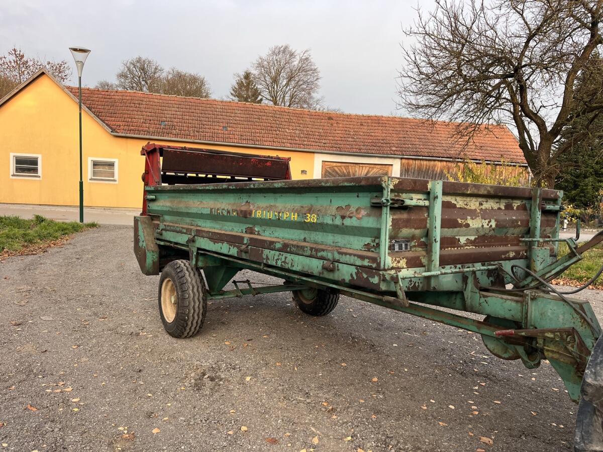 Miststreuer 3,8 t Kirchner Triumph 3
