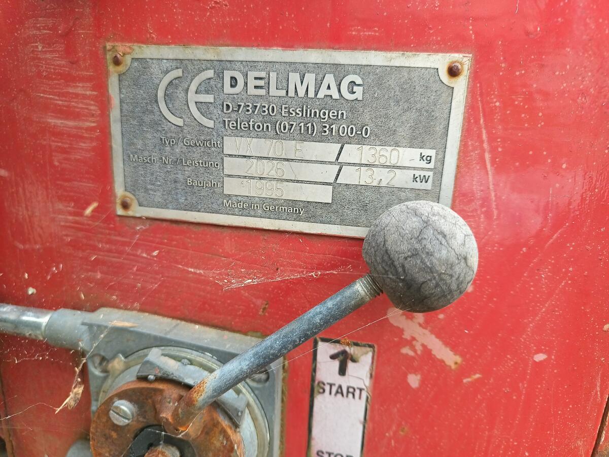 Noppenwalze DELMAG 3