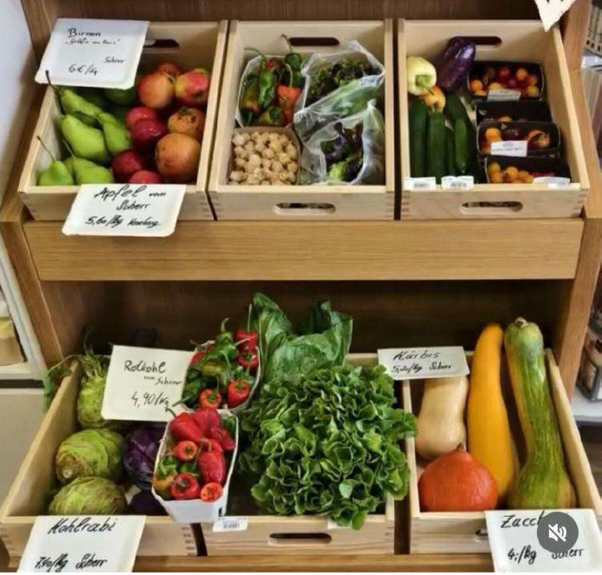 Ablagetisch für Gemüse 1