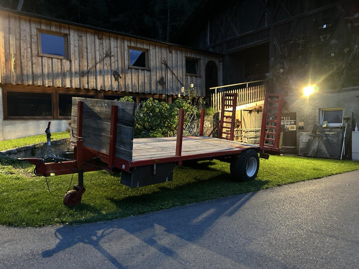 Verkaufe Tieflader Eigenbau 2