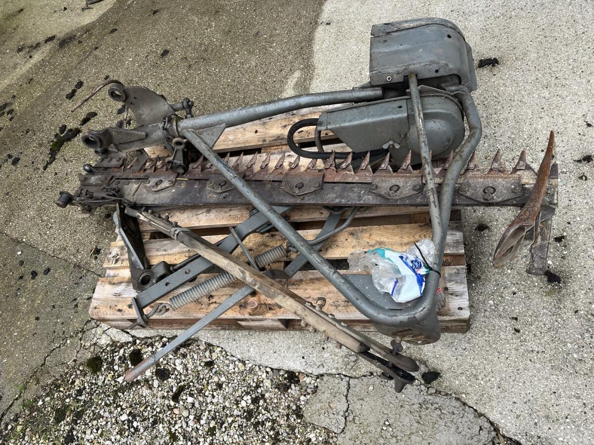 Originales Mähwerk aus 1952 3