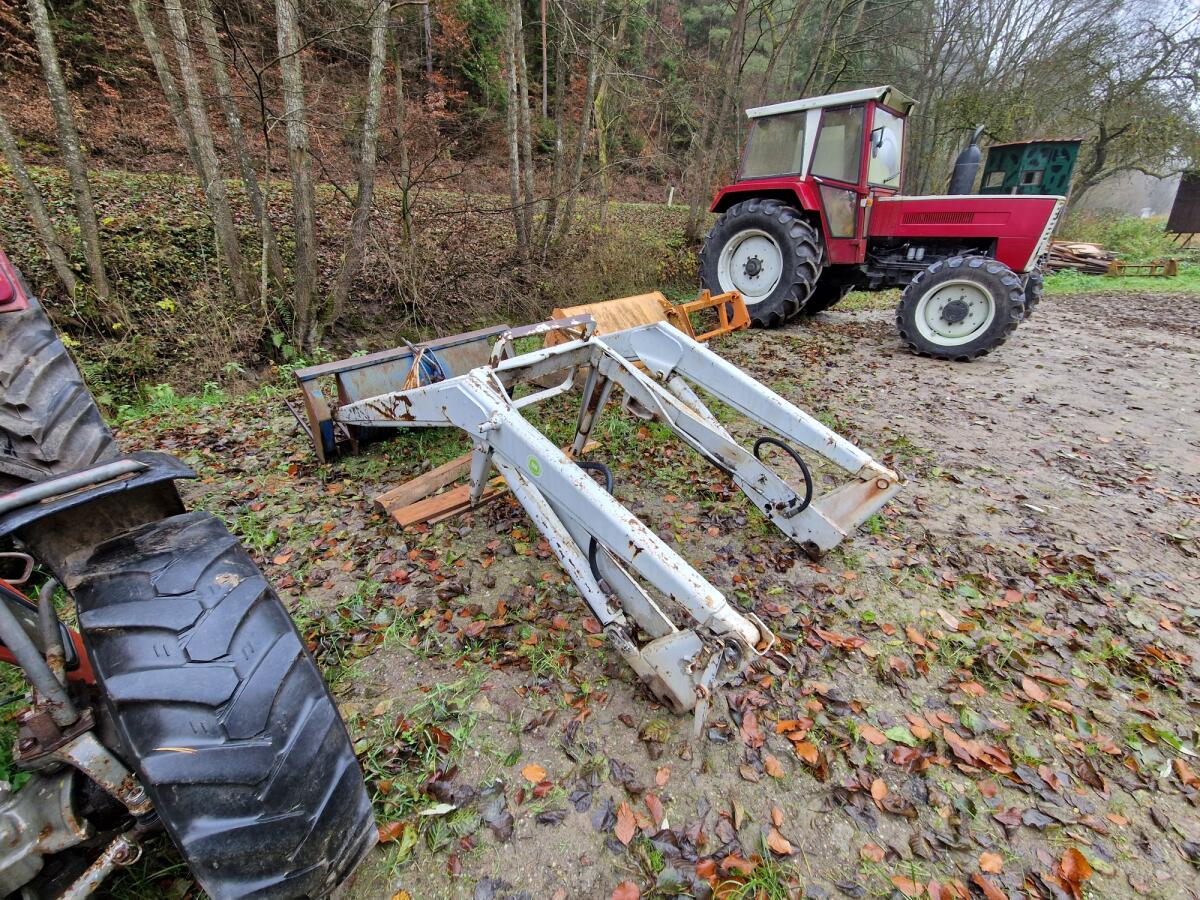 Frontlader Steyr 650, 658, 760, 768 mit Konsole 2