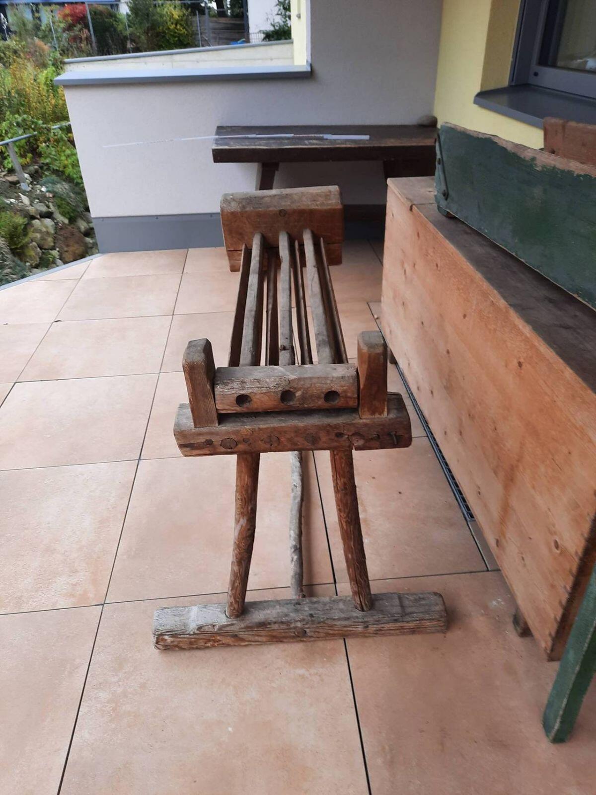 Antike Flachsbreche 2