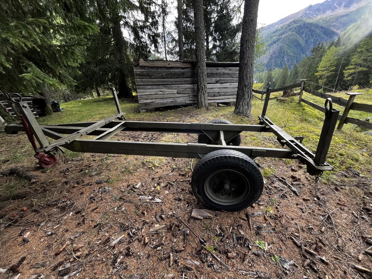 Rundholzhänger mit 4 Rungen 3