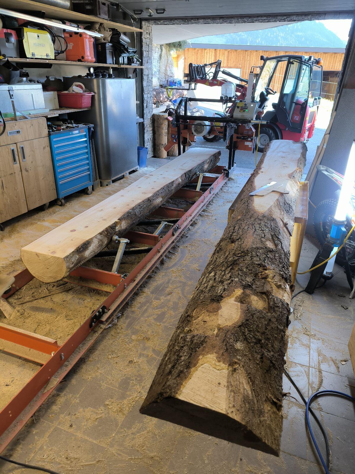 Drechsel Holz, Schnittholz Zirbe luftgetrocknet 3