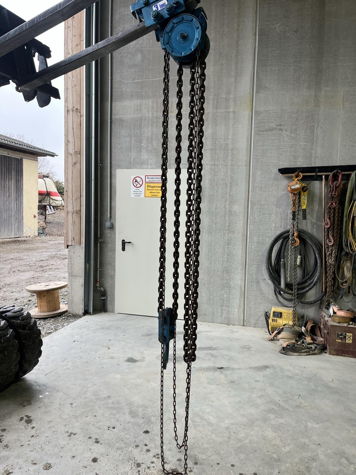 Kettenzug Hubzug Laufkatze 3
