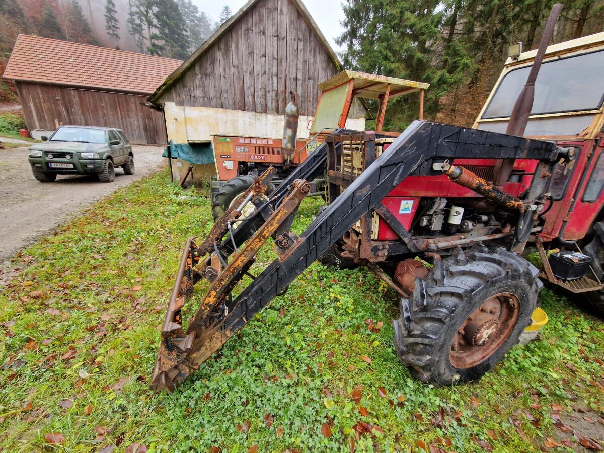 Frontlader von Steyr 980 mit Konsole für Bastler 1