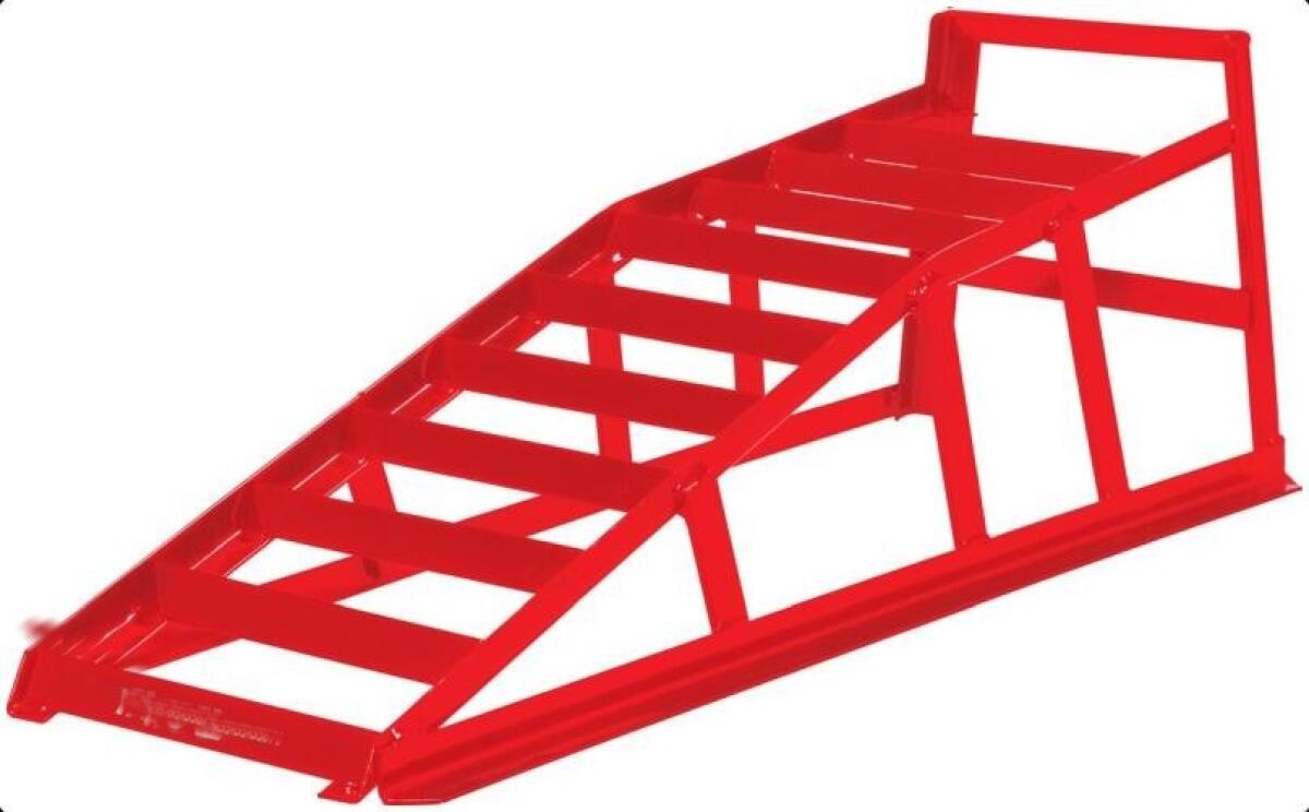 Auffahrrampe aus Stahl, 2 Stk. 1