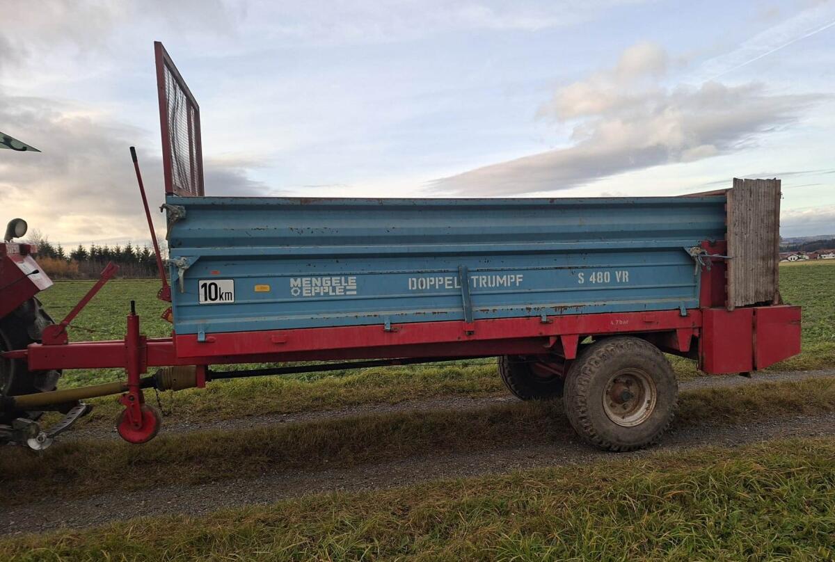 Miststreuer Mengele Doppel-Trumpf S 480 VR 2