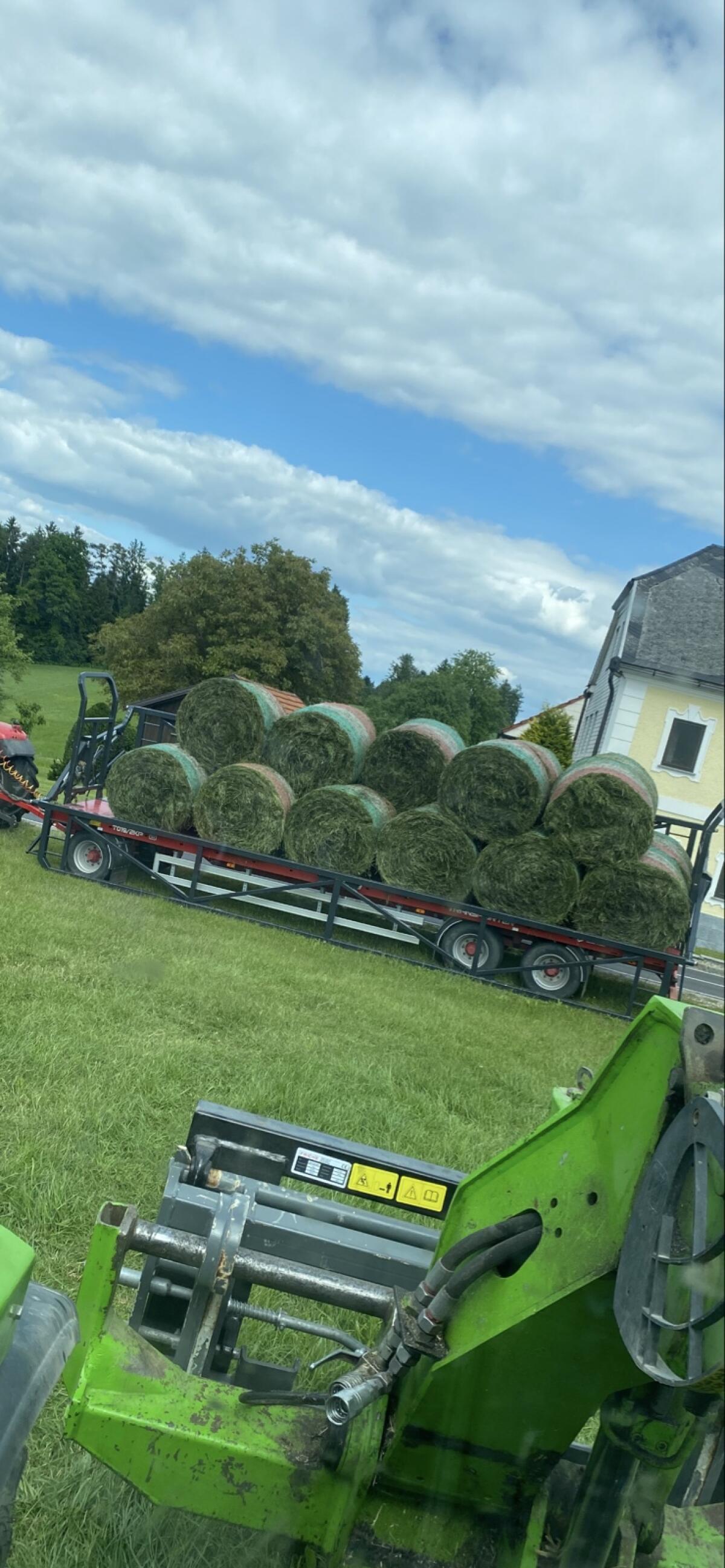 Silageballen, Dm. 1,4 m 2