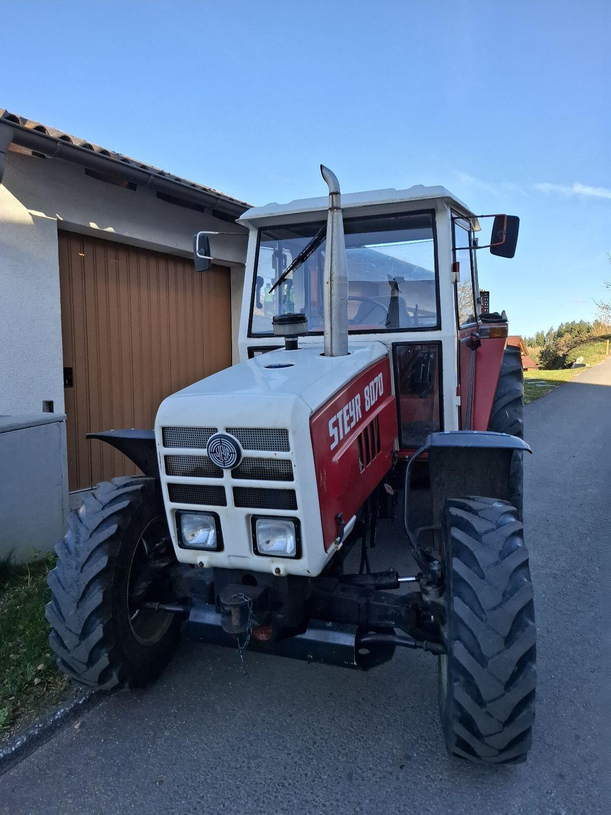 Verkaufe Steyr 8070 1