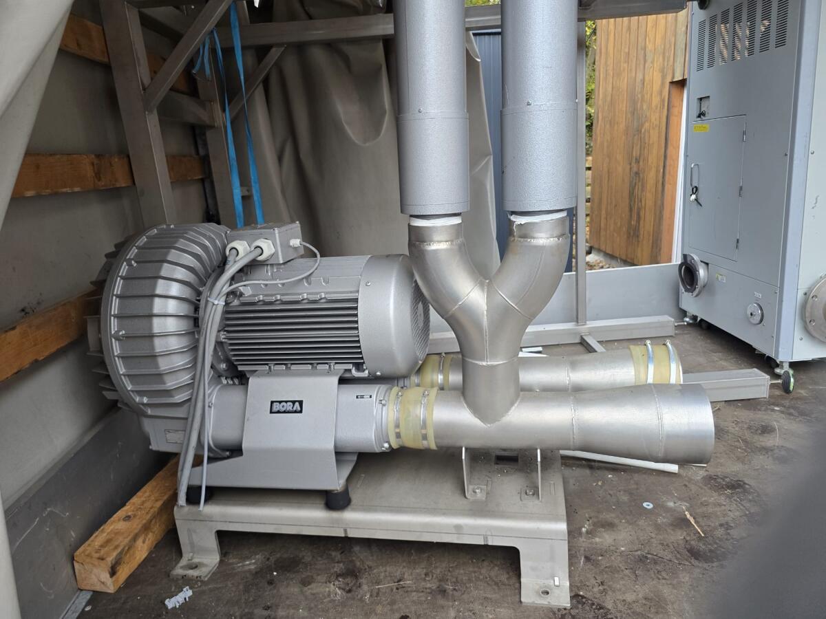 Seitenradverdichter Absaugung Gebläse 1