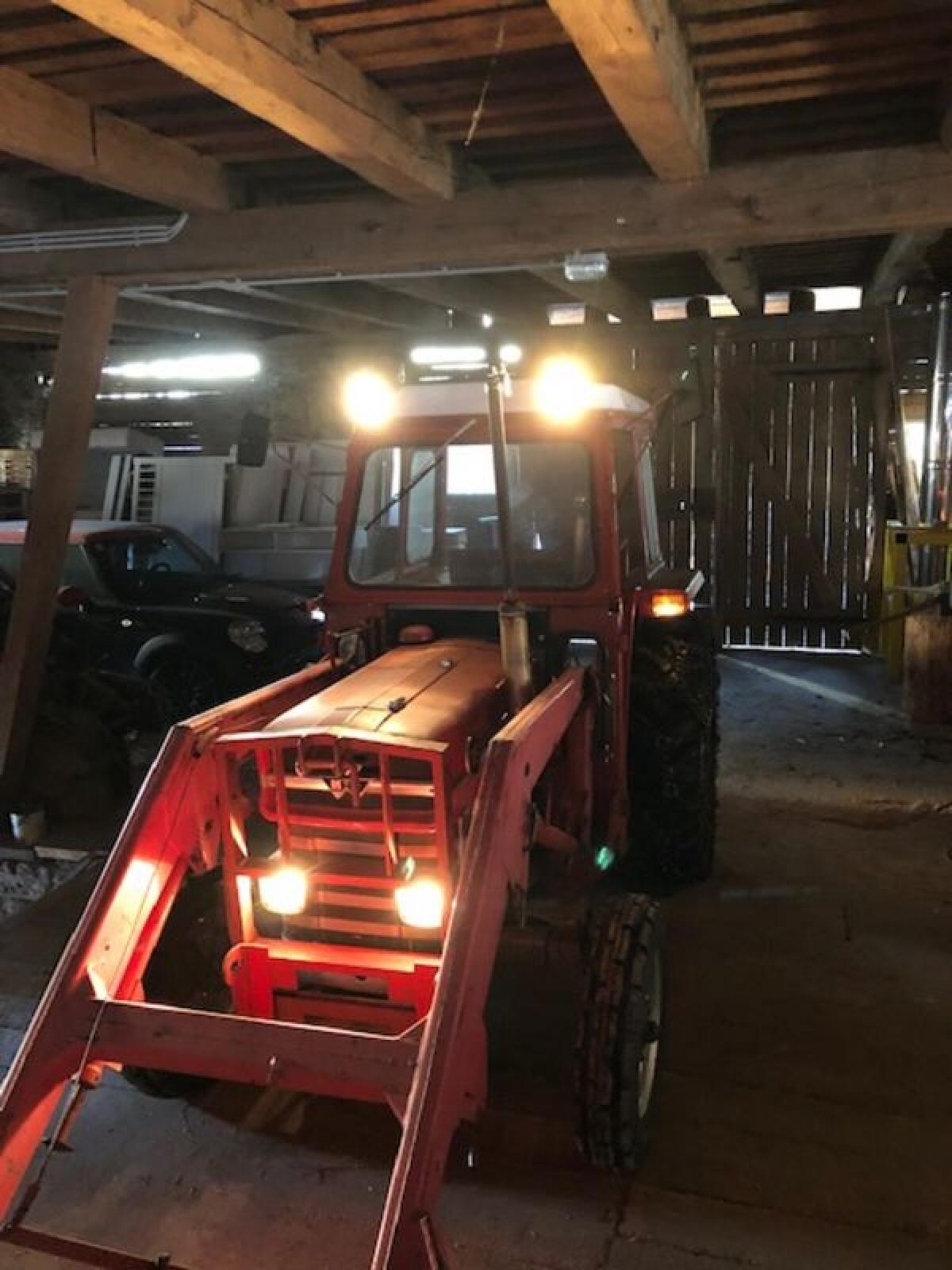 Massey Ferguson 135 MF135 Super Schneepflug 2