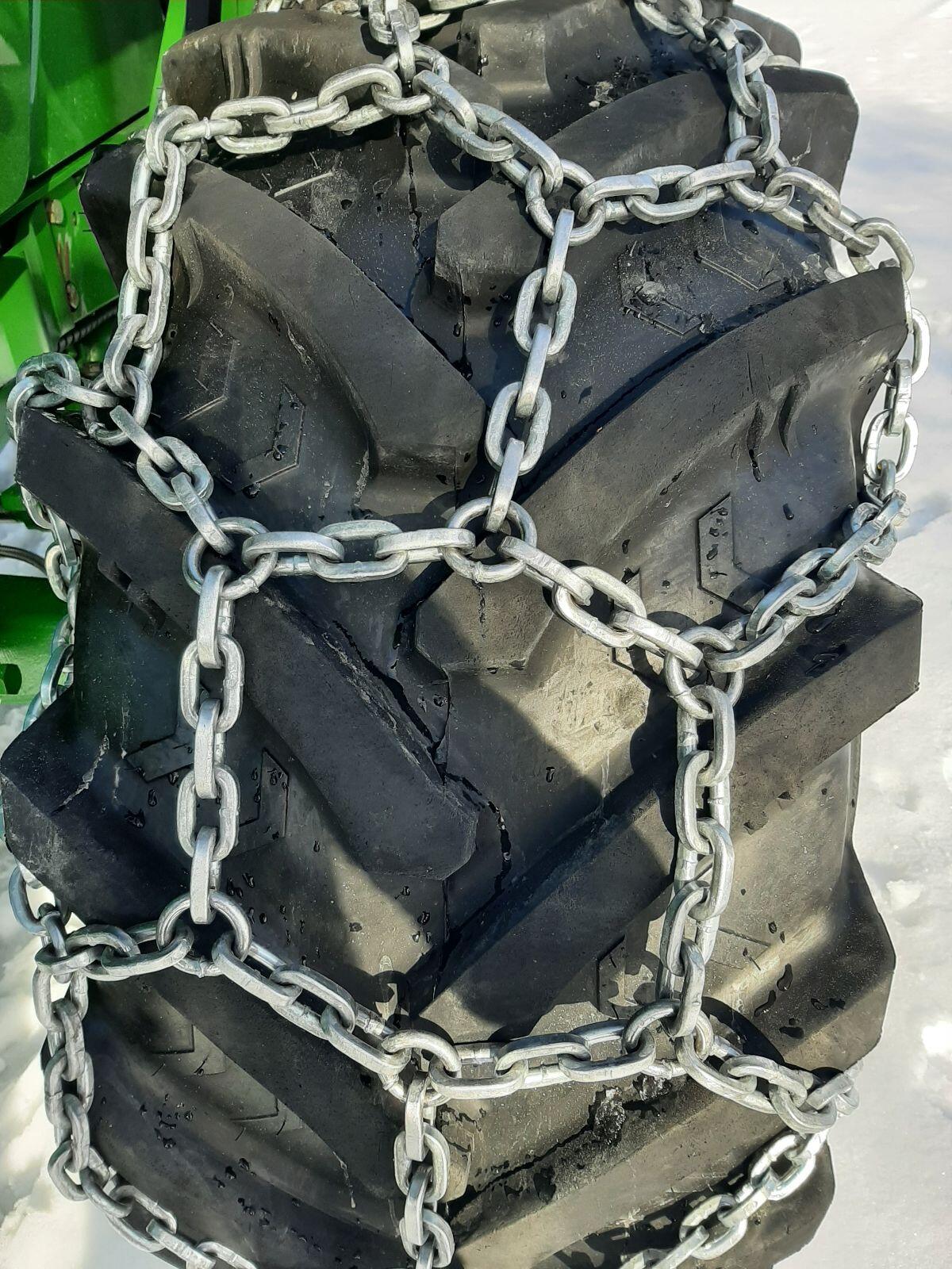 540/65 R24 Schneeketten 1 Paar, Netzketten, Forstketten 1