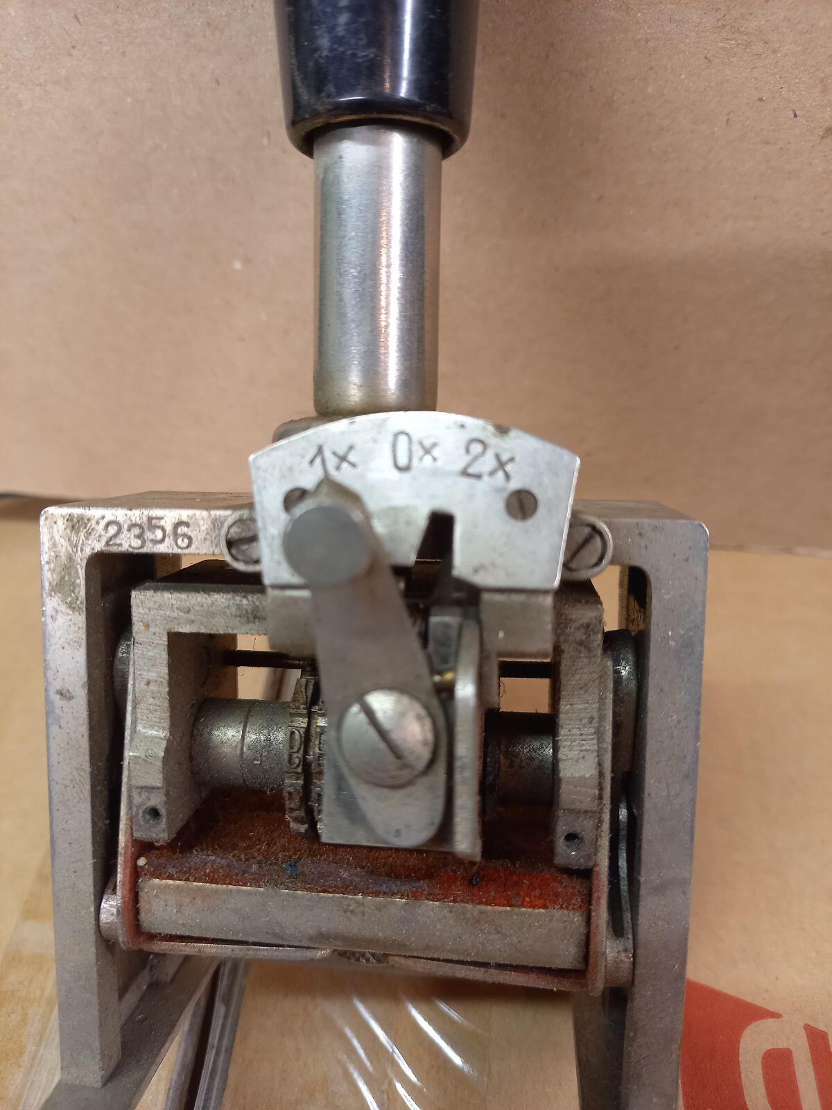 Nostalgie Zählstempel 2