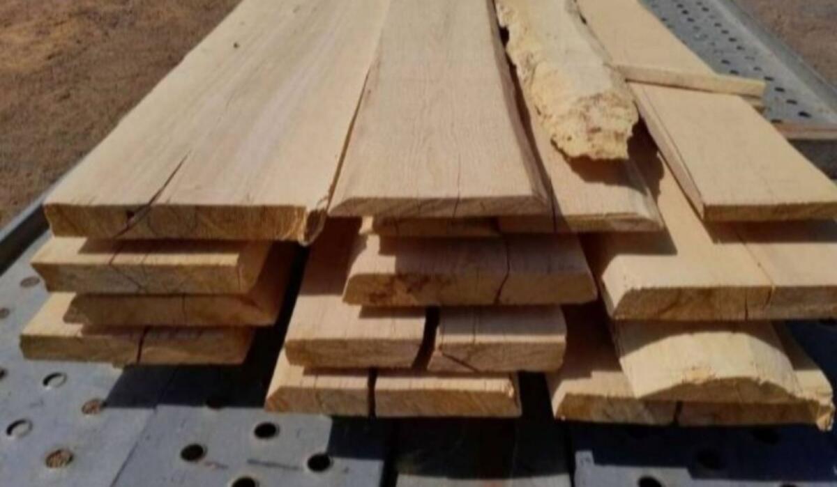 Ahornpfosten, Ahornbretter trocken 2