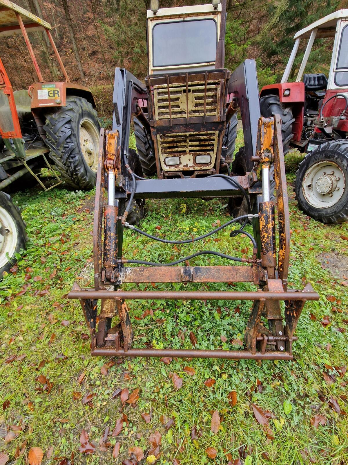 Frontlader von Steyr 980 mit Konsole für Bastler 3