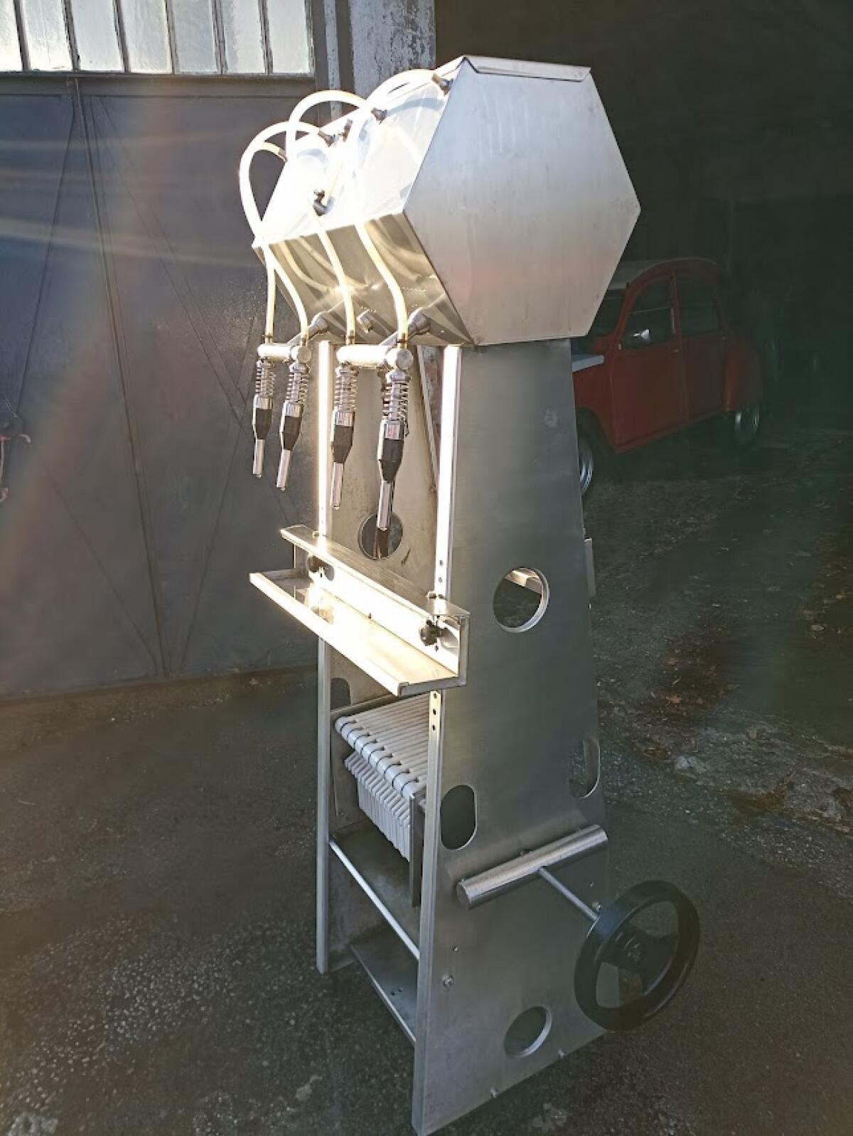 Wein oder Most Filtrier und Abfüller, 4-stellig 2