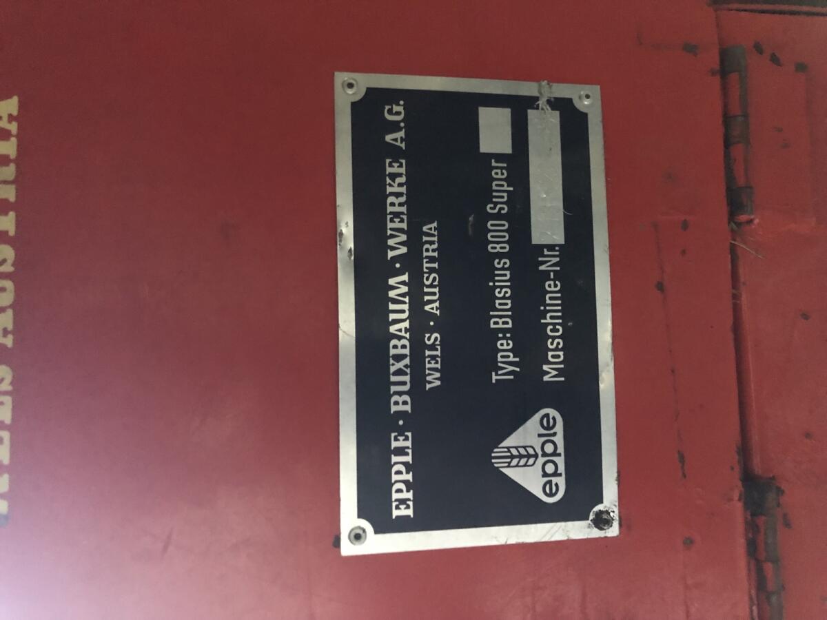 Futtermaschine Epple Buxbaum Werke AG Bisius 600 Super 3