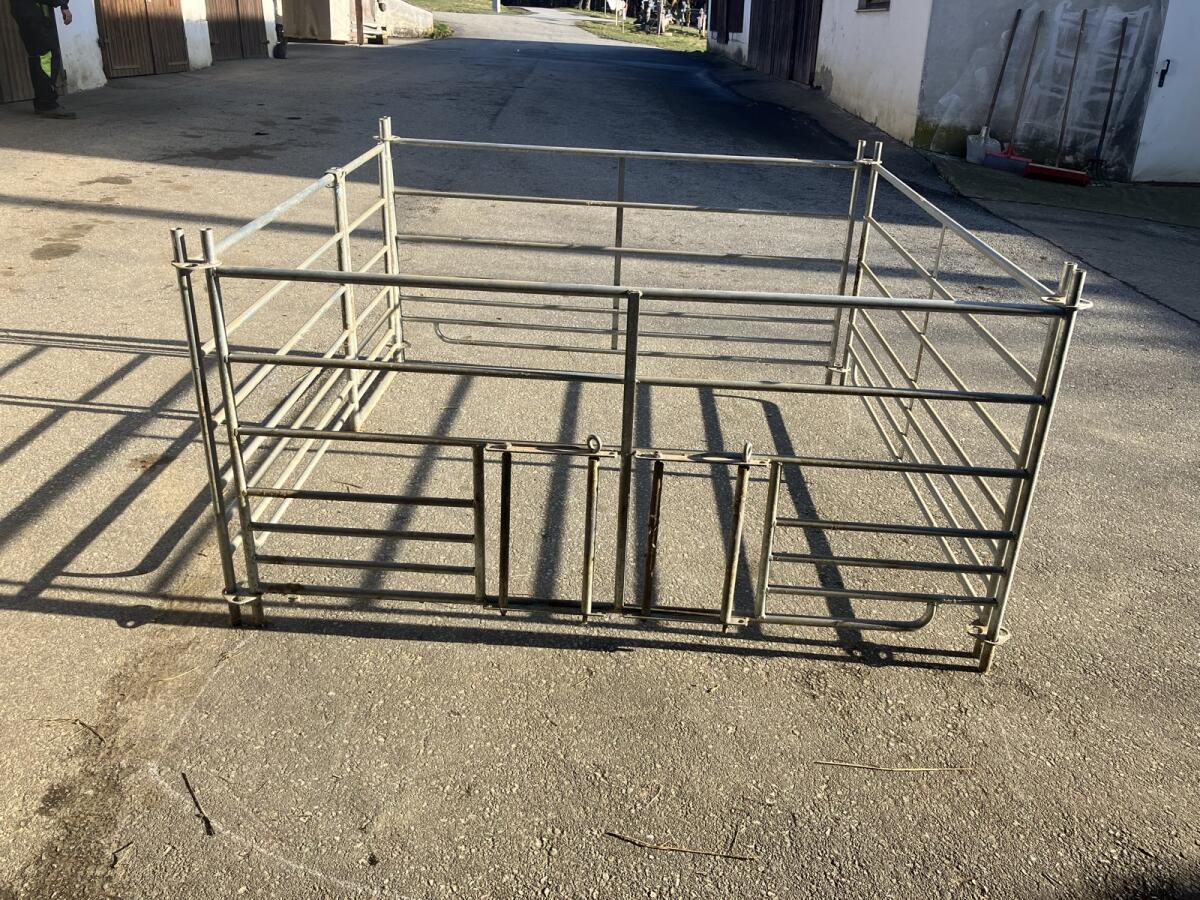 Weidetränke und Steckfixhorde mit Lämmerschlupf 3