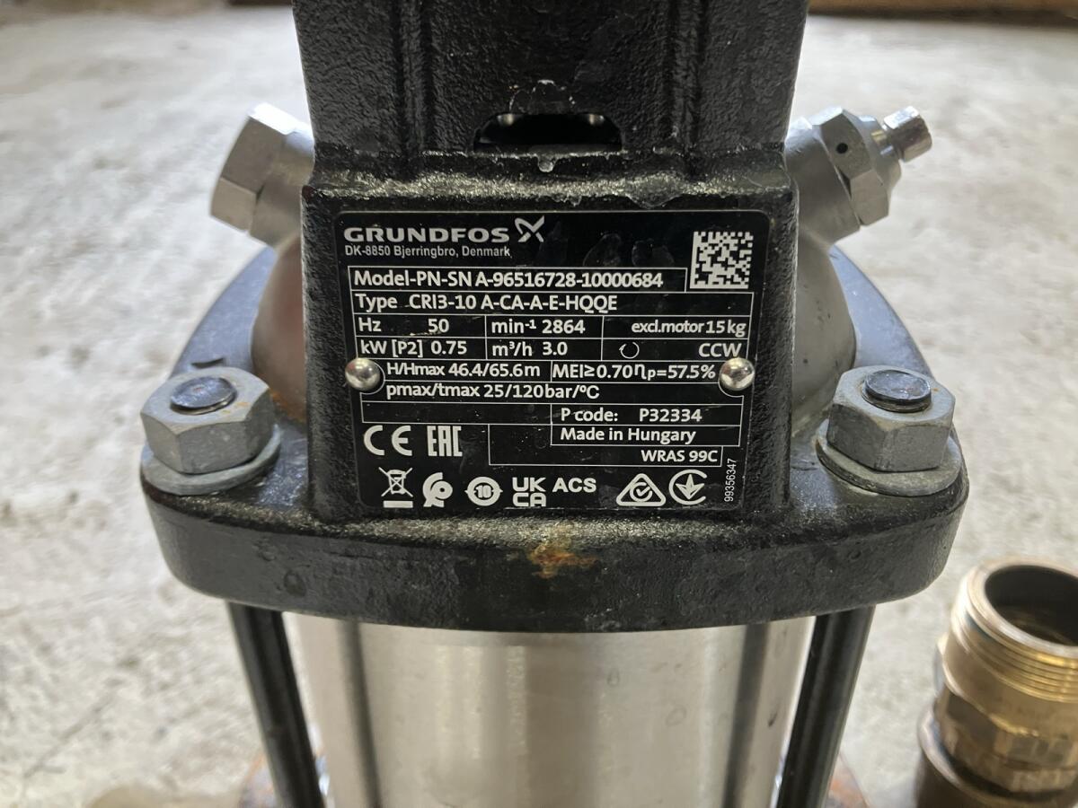 Wasserpumpe Grundfos 3