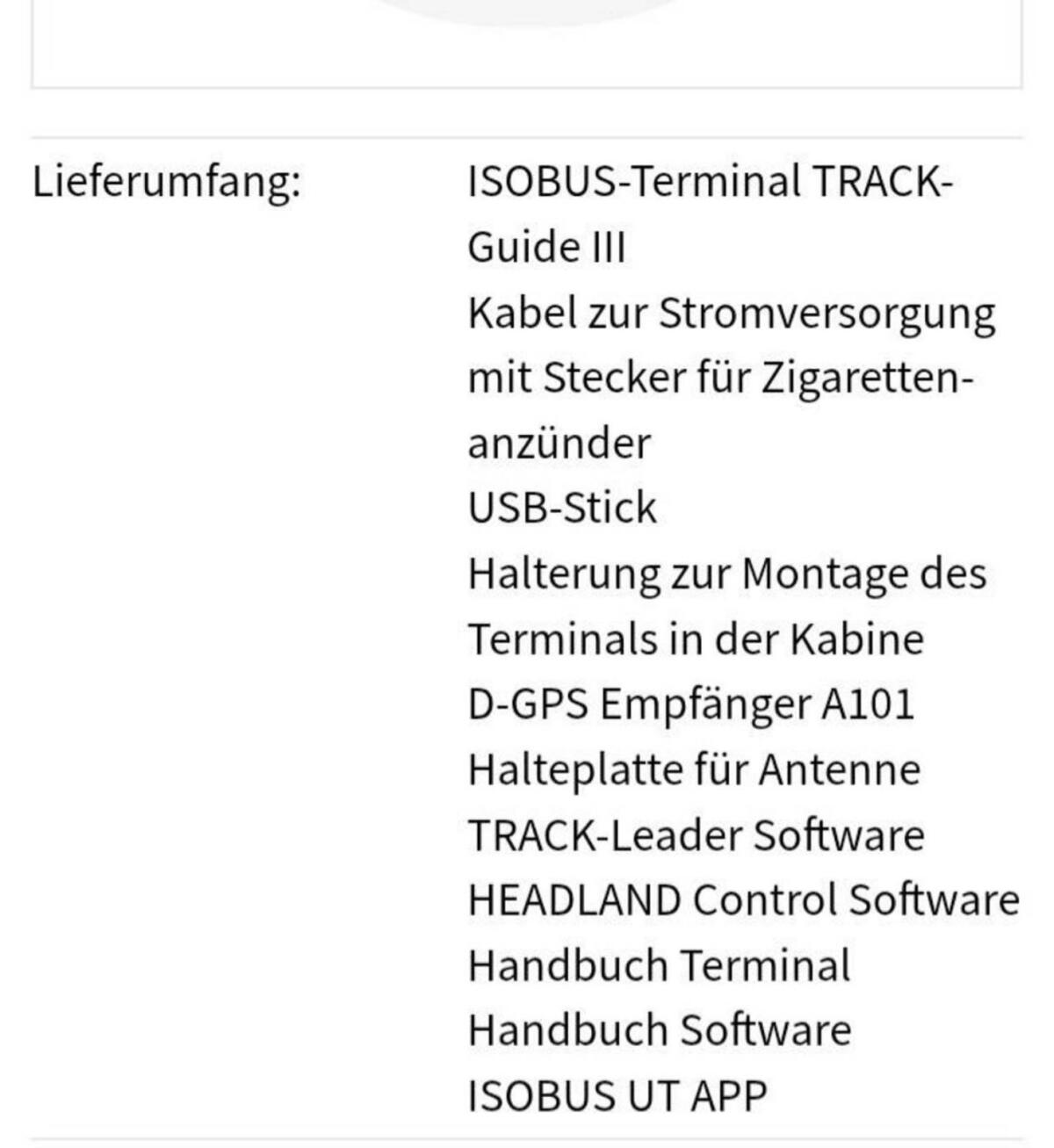 Müller Track Guide III Parallelfahrsystem GPS System 3