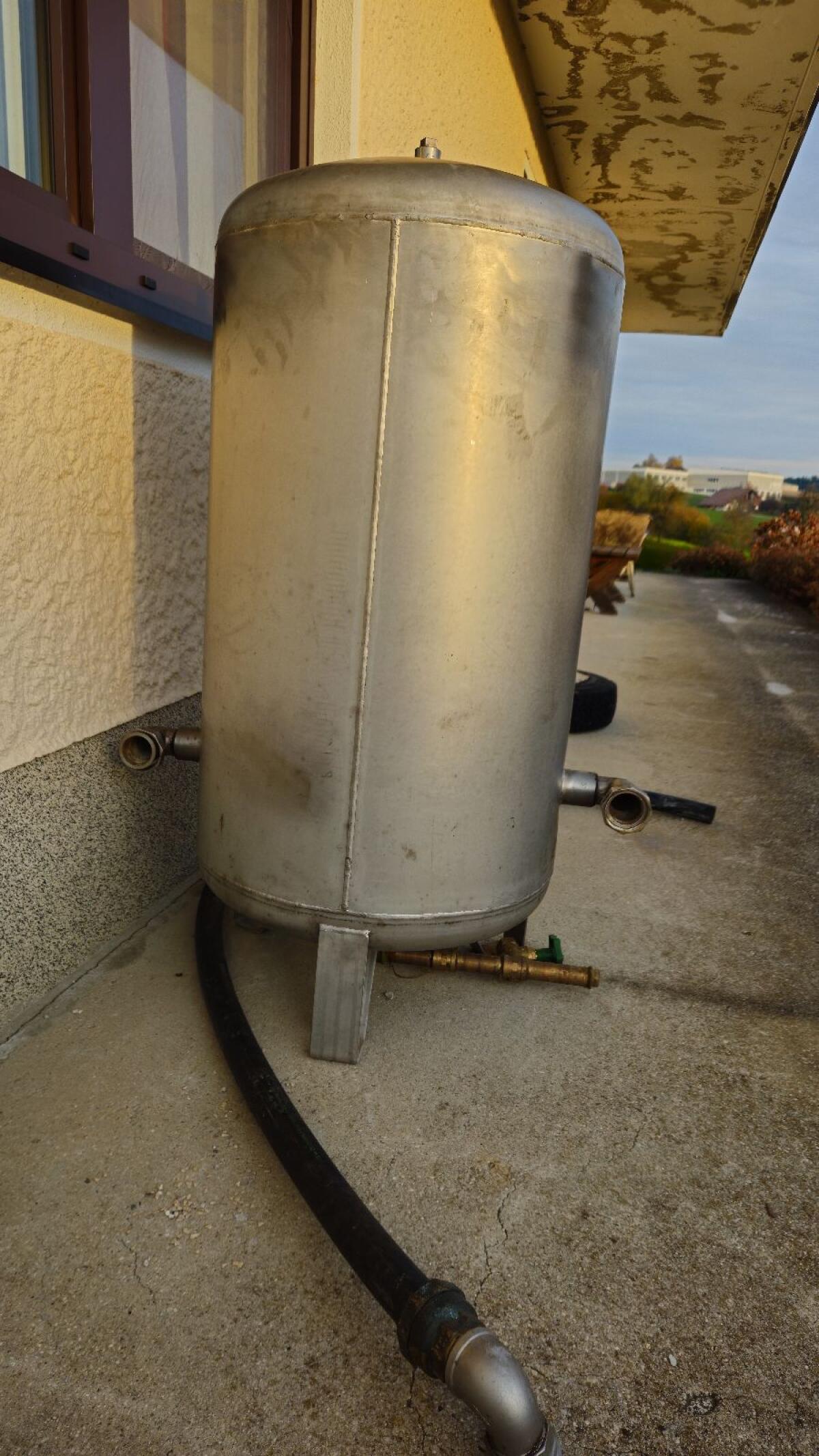 Edelstahl Druckwindkessel 3