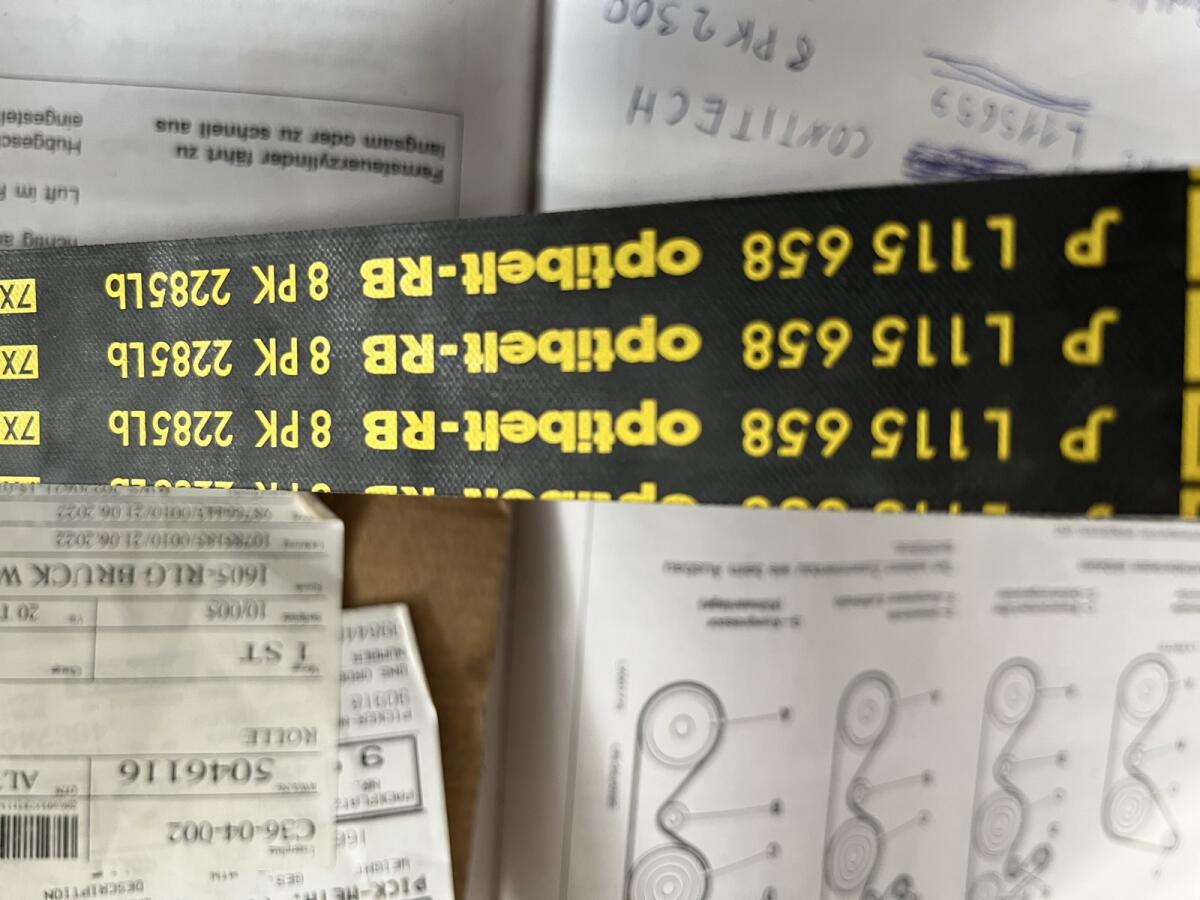 Flachriemen für John Deere 6100 1