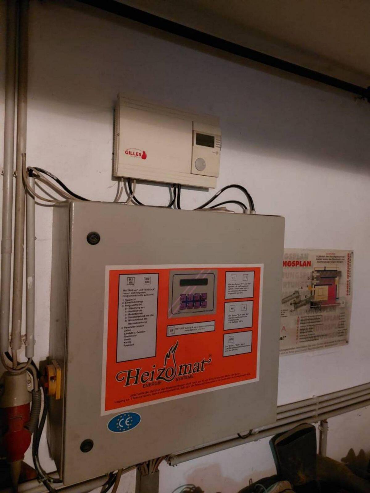 Hackschnitzelheizung Heizomat HSK RA 50 3